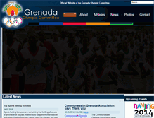 Tablet Screenshot of grenadaolympic.com